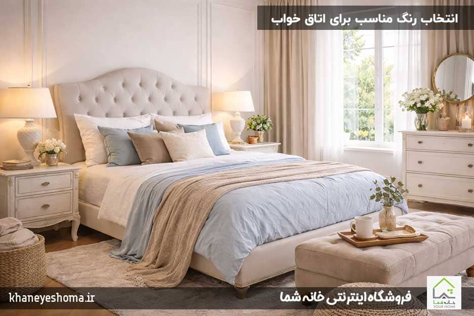 انتخاب-رنگ-مناسب-برای-اتاق-خواب